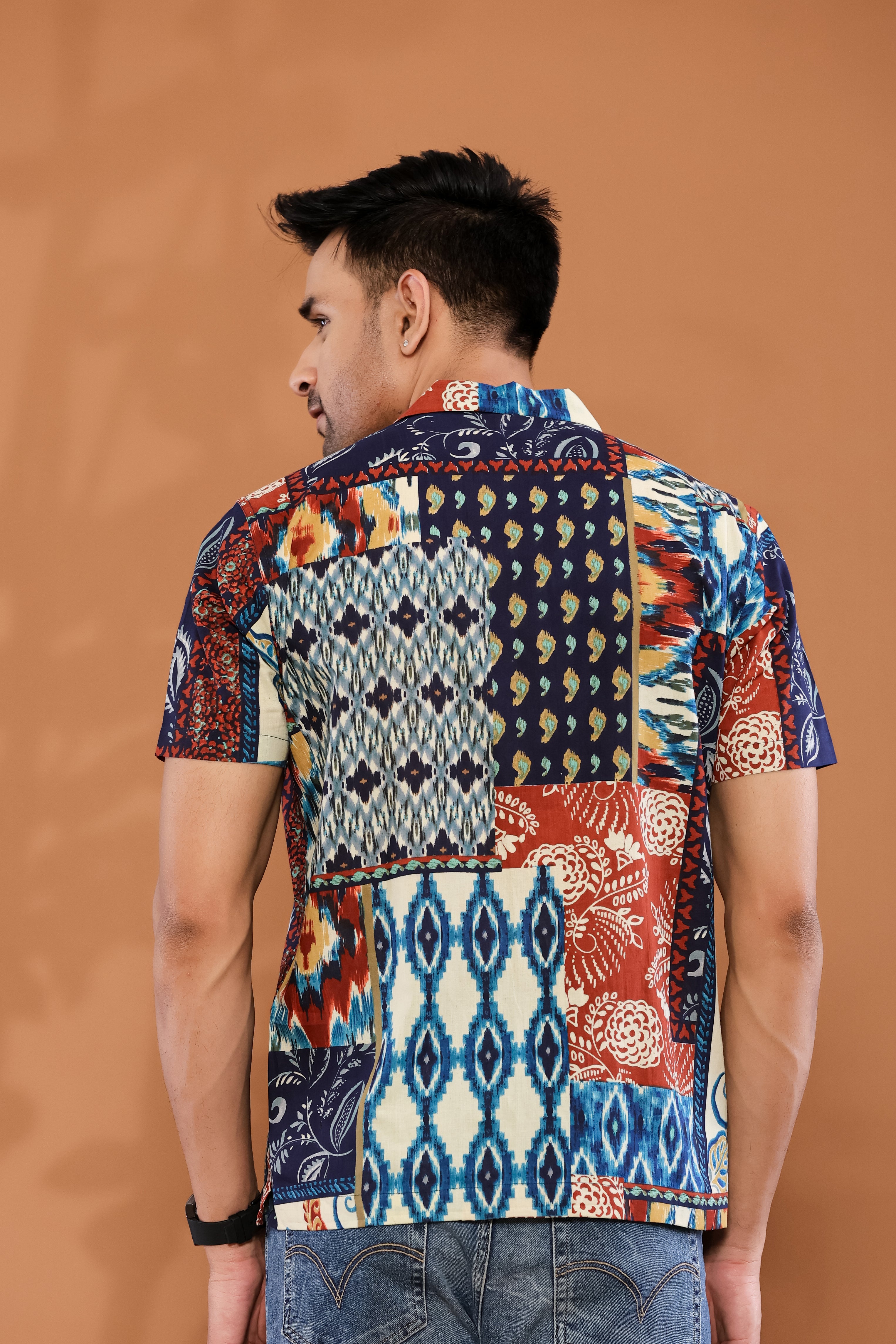 Tropical Vibes Cuban Collar Shirt