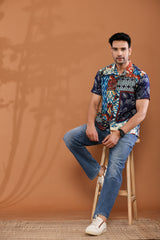 Tropical Vibes Cuban Collar Shirt