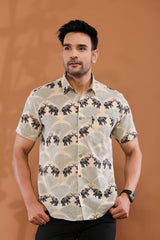 Desert Safari Printed Half Sleeves shirts