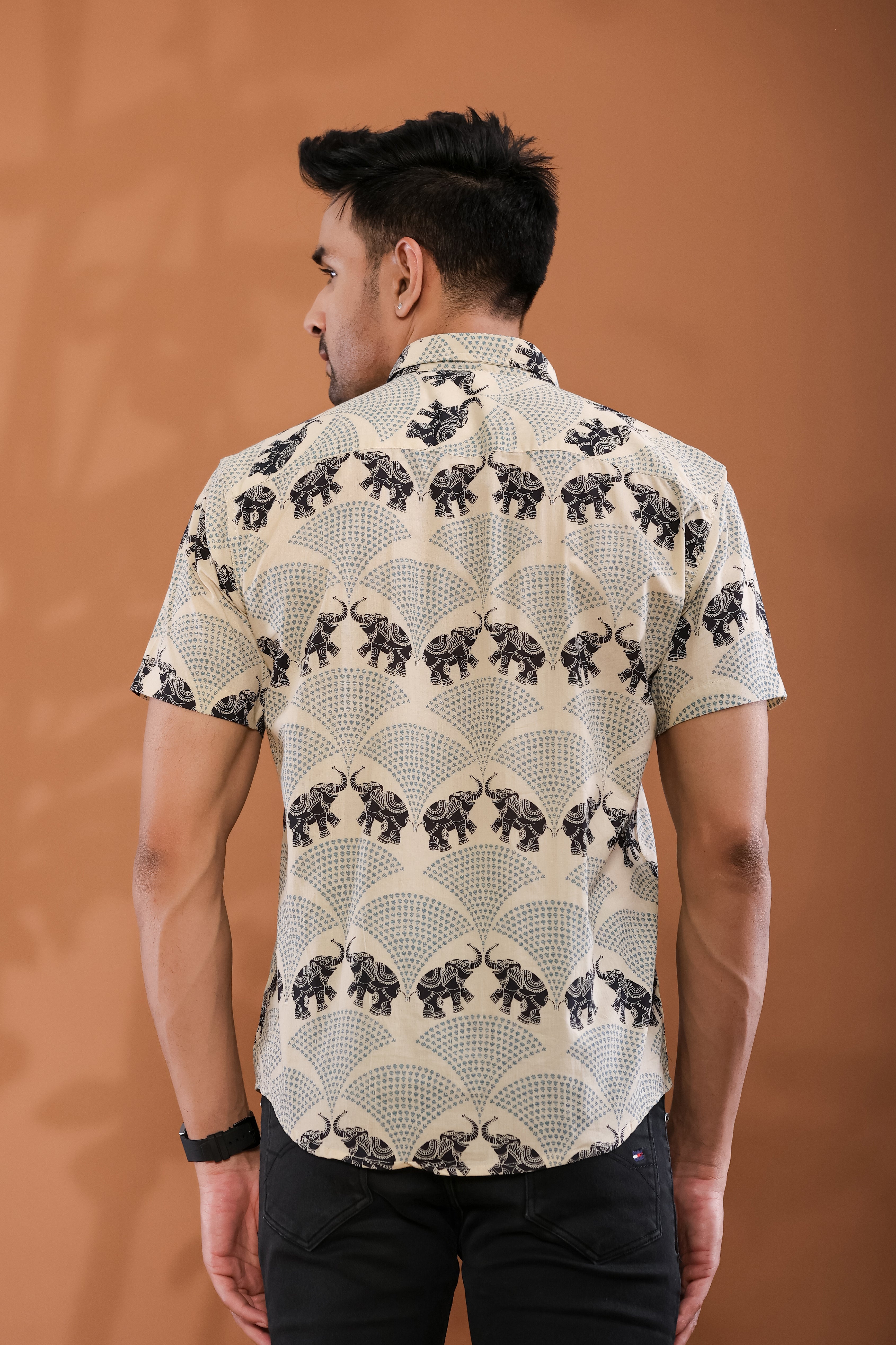 Desert Safari Printed Half Sleeves shirts