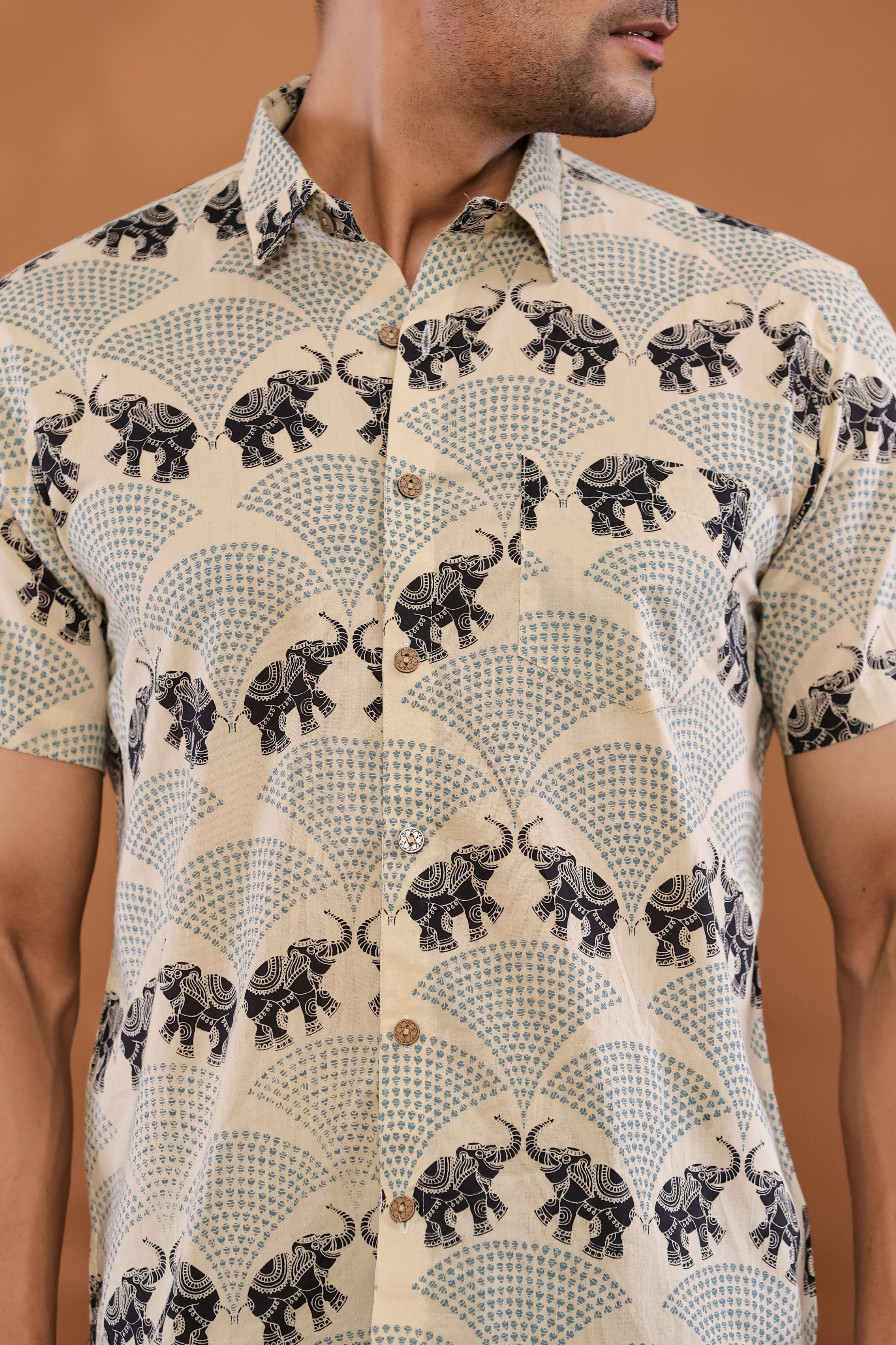 Desert Safari Printed Half Sleeves shirts