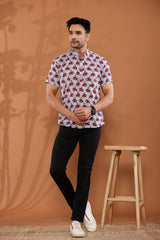Lilac Safari Short Men's Kurta