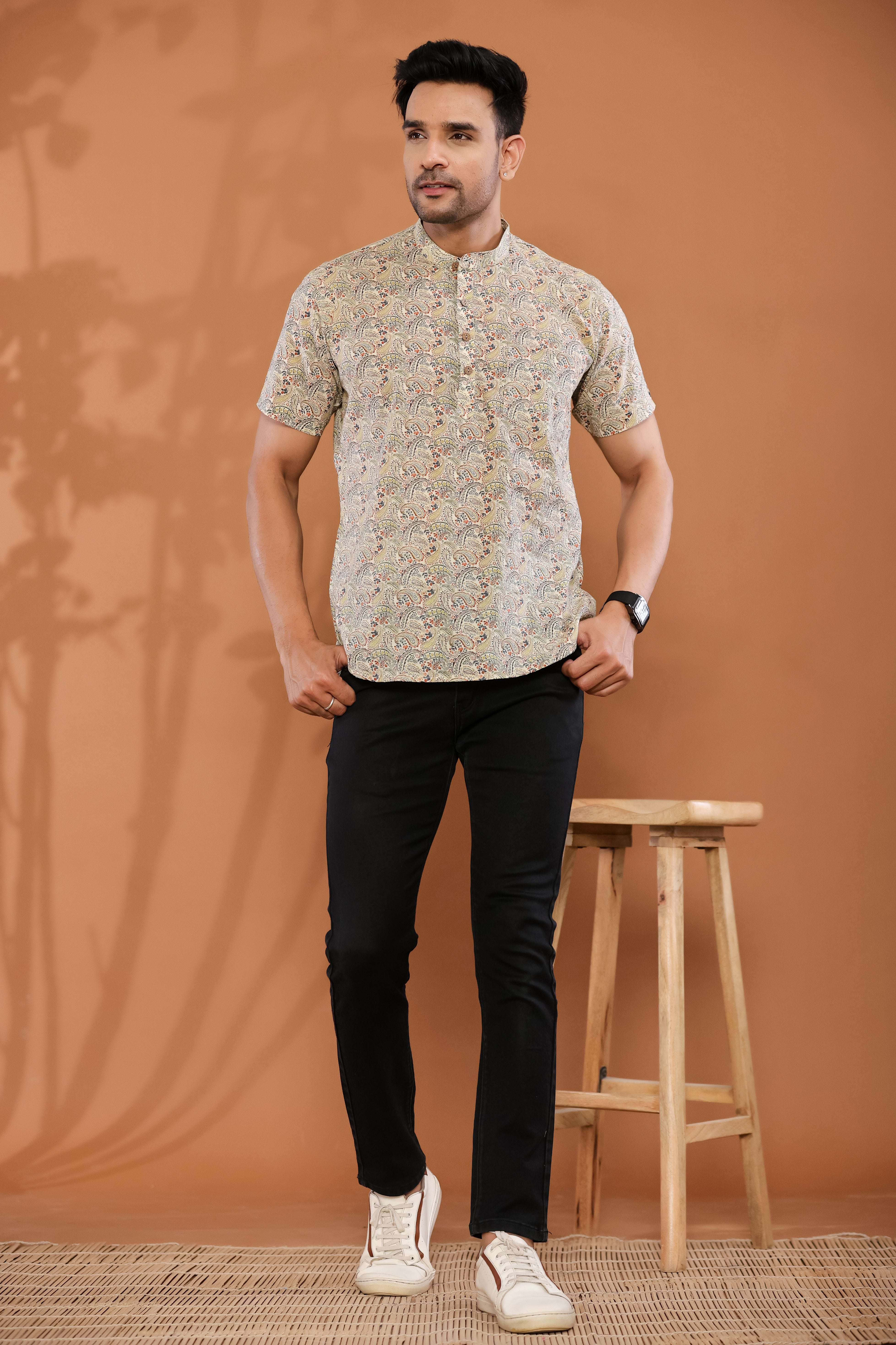 Heritage Charm Short Kurta