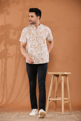 Portrait Vibes Short Men's Kurta