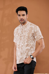 Portrait Vibes Short Men's Kurta