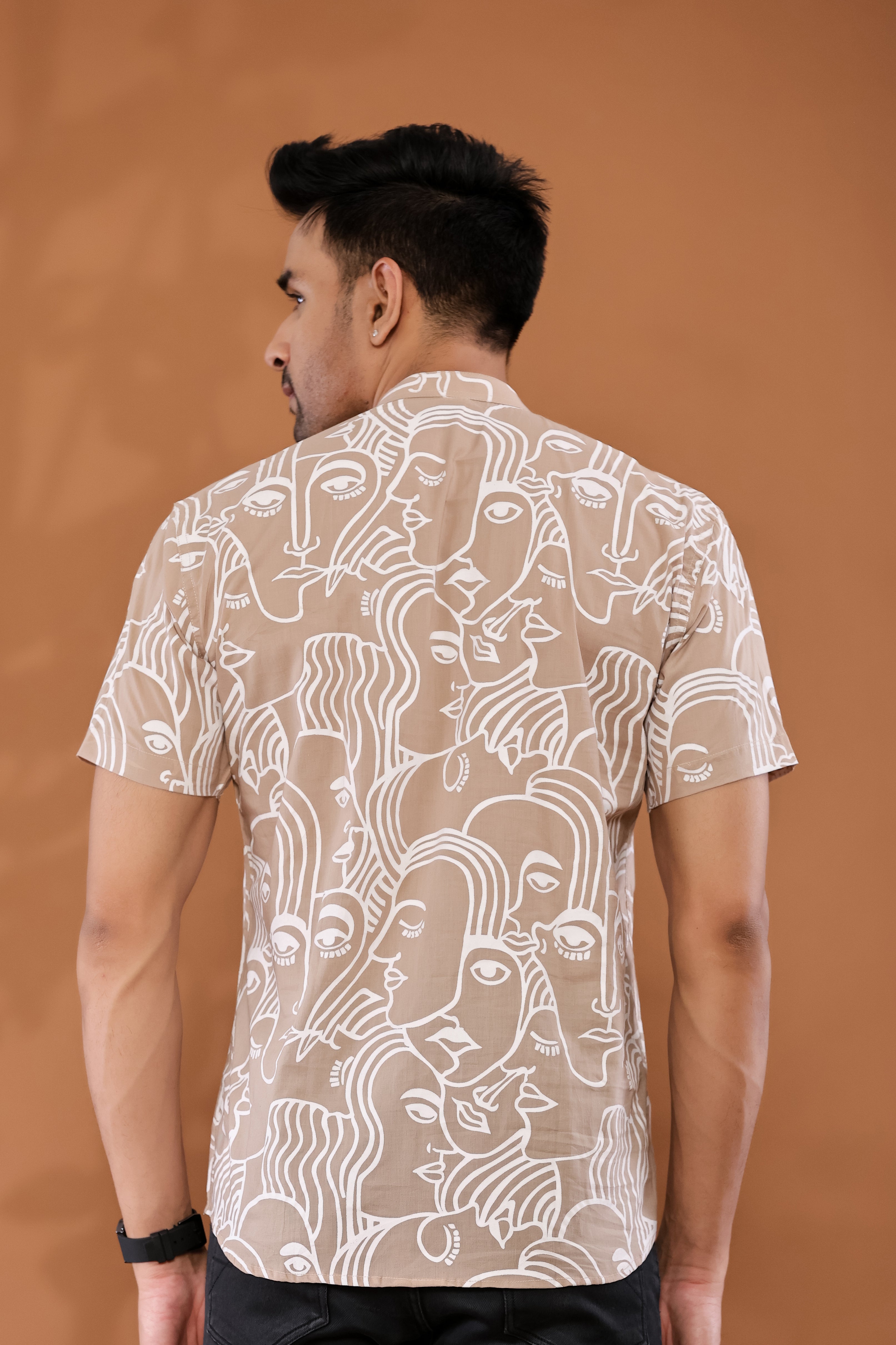 Portrait Vibes Short Men's Kurta
