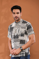 Monochrome Fusion Short Kurta