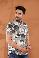 Monochrome Fusion Short Kurta