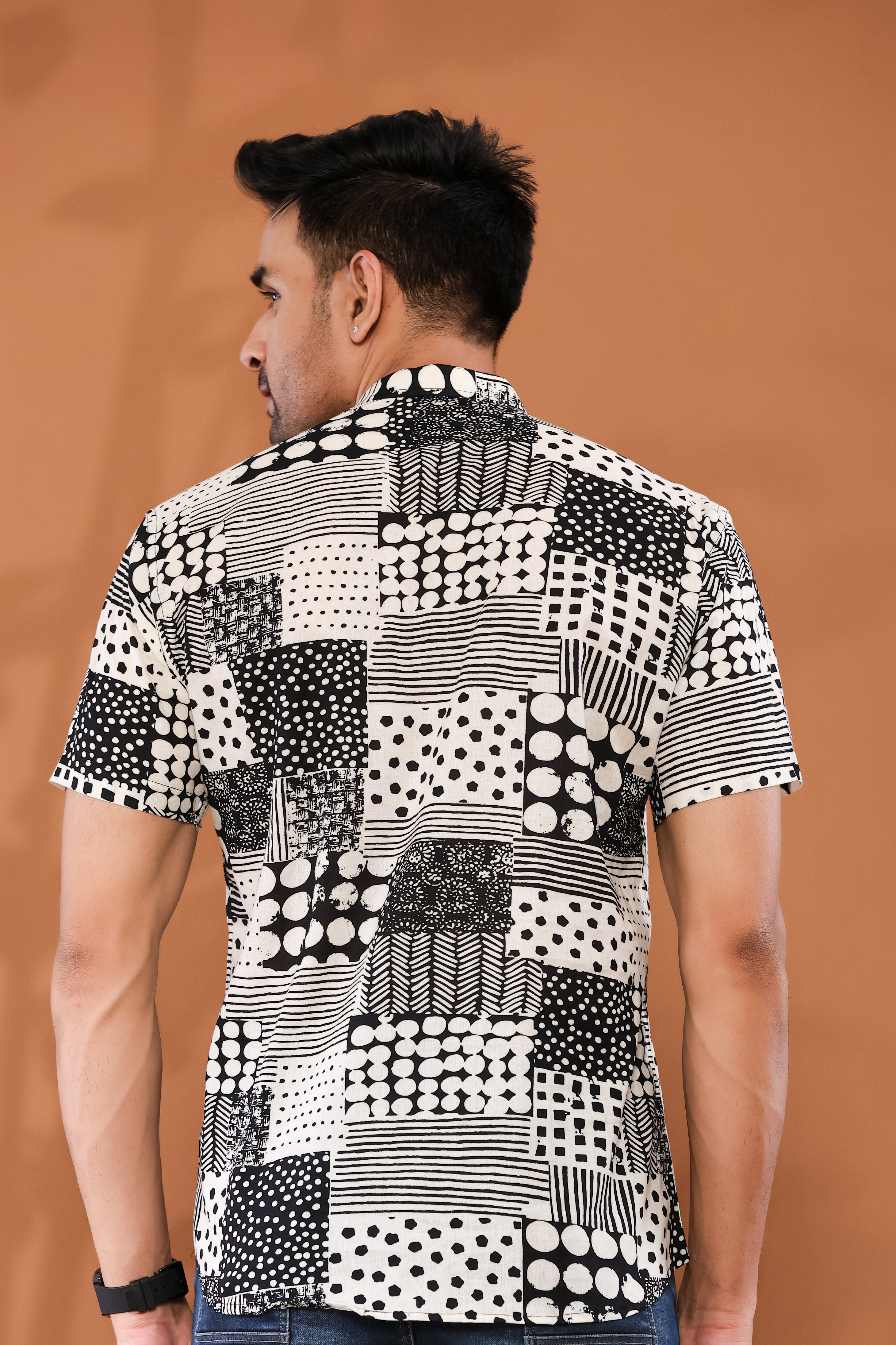 Monochrome Fusion Short Kurta