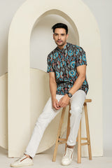 Midnight Pop Short Men's Kurta