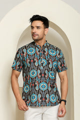 Midnight Pop Short Men's Kurta