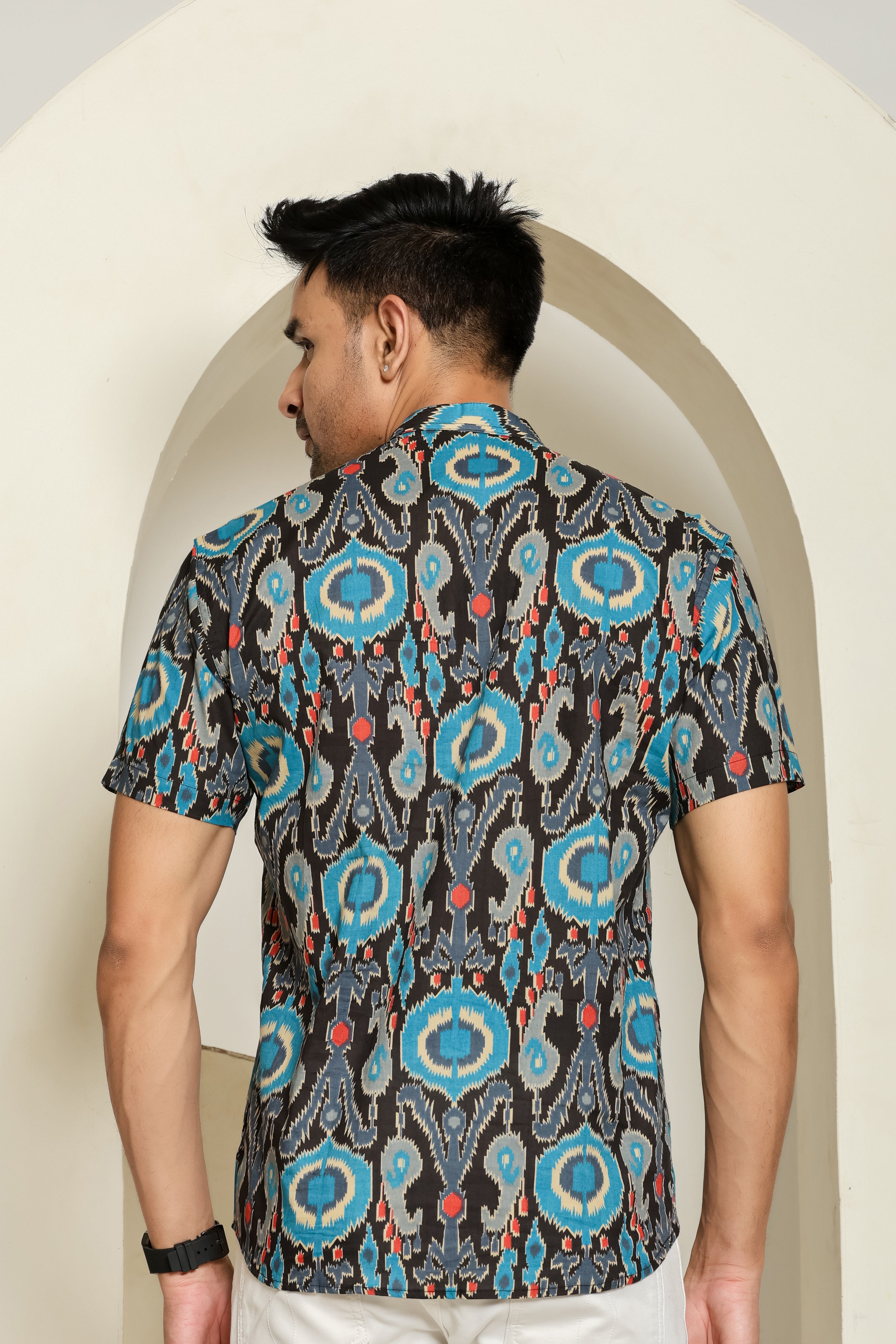 Midnight Pop Short Men's Kurta