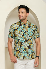 Color Bloom Short Men's Kurta