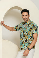 Color Bloom Short Men's Kurta