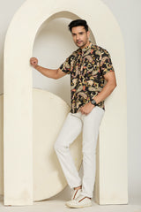 Nightshade Print Short Kurta