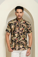 Nightshade Print Short Kurta