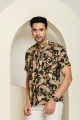 Nightshade Print Short Kurta