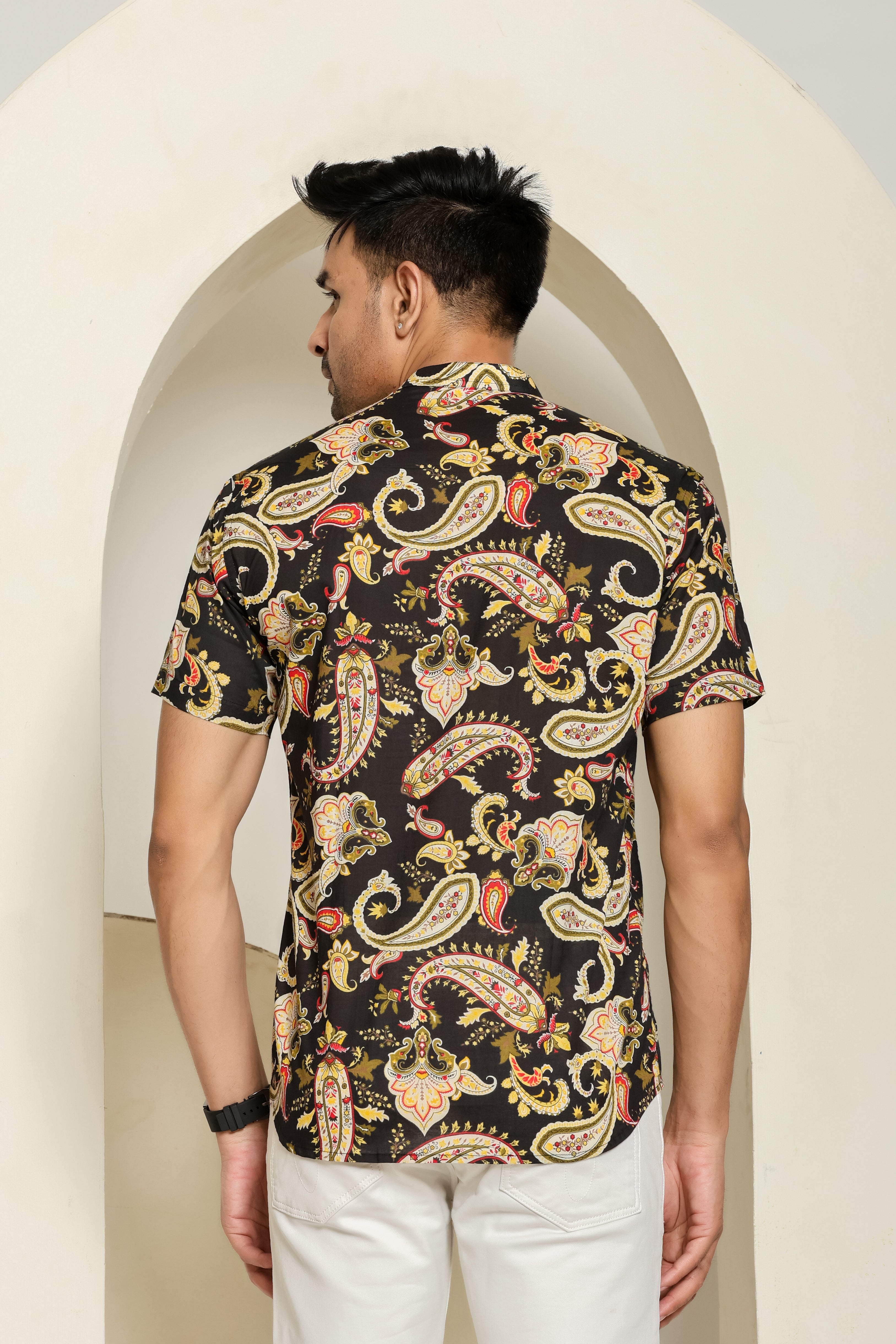 Nightshade Print Short Kurta