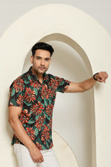 Forest Trail Half Sleeves Shirt