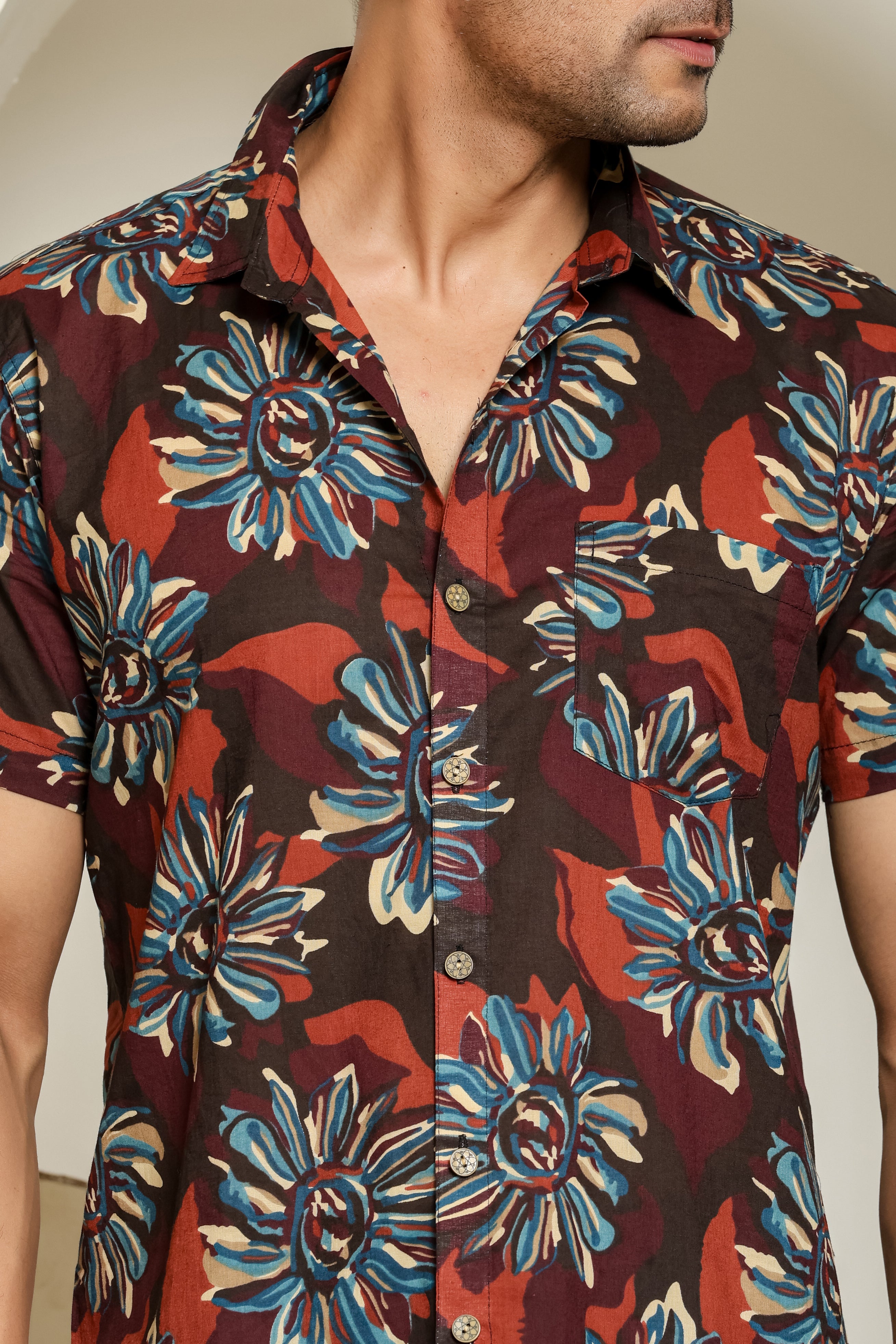 Urban Ink Half Sleeve Shirt
