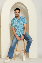 Skywave Cuban Collar Shirt