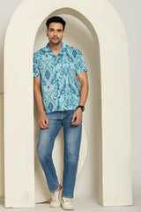 Skywave Cuban Collar Shirt