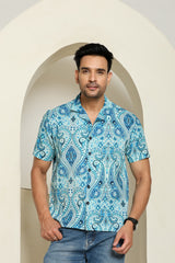 Skywave Cuban Collar Shirt