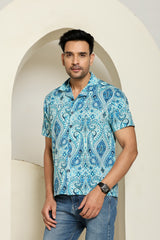 Skywave Cuban Collar Shirt