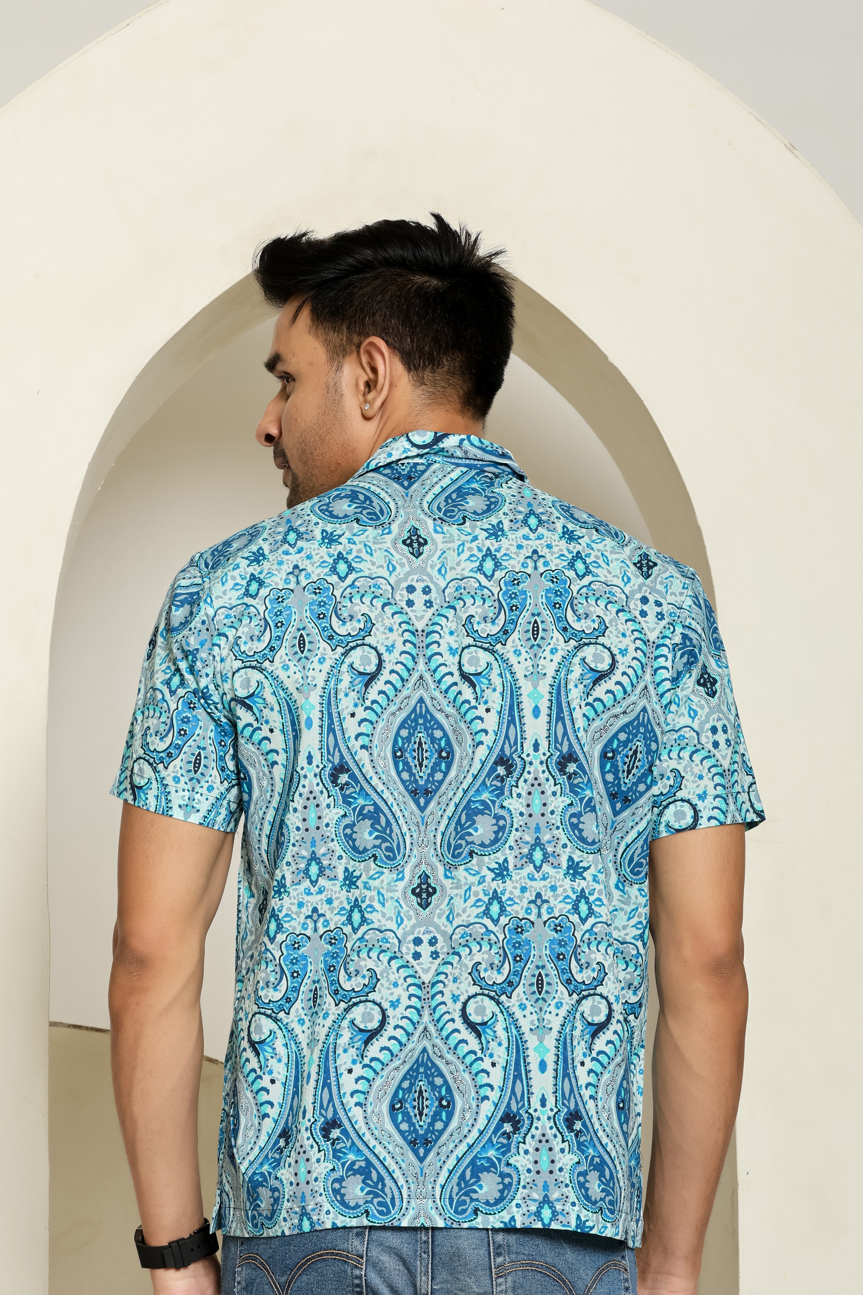 Skywave Cuban Collar Shirt