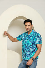 Ocean Breeze Cuban Collar Shirt