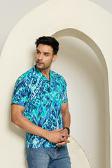 Ocean Breeze Cuban Collar Shirt