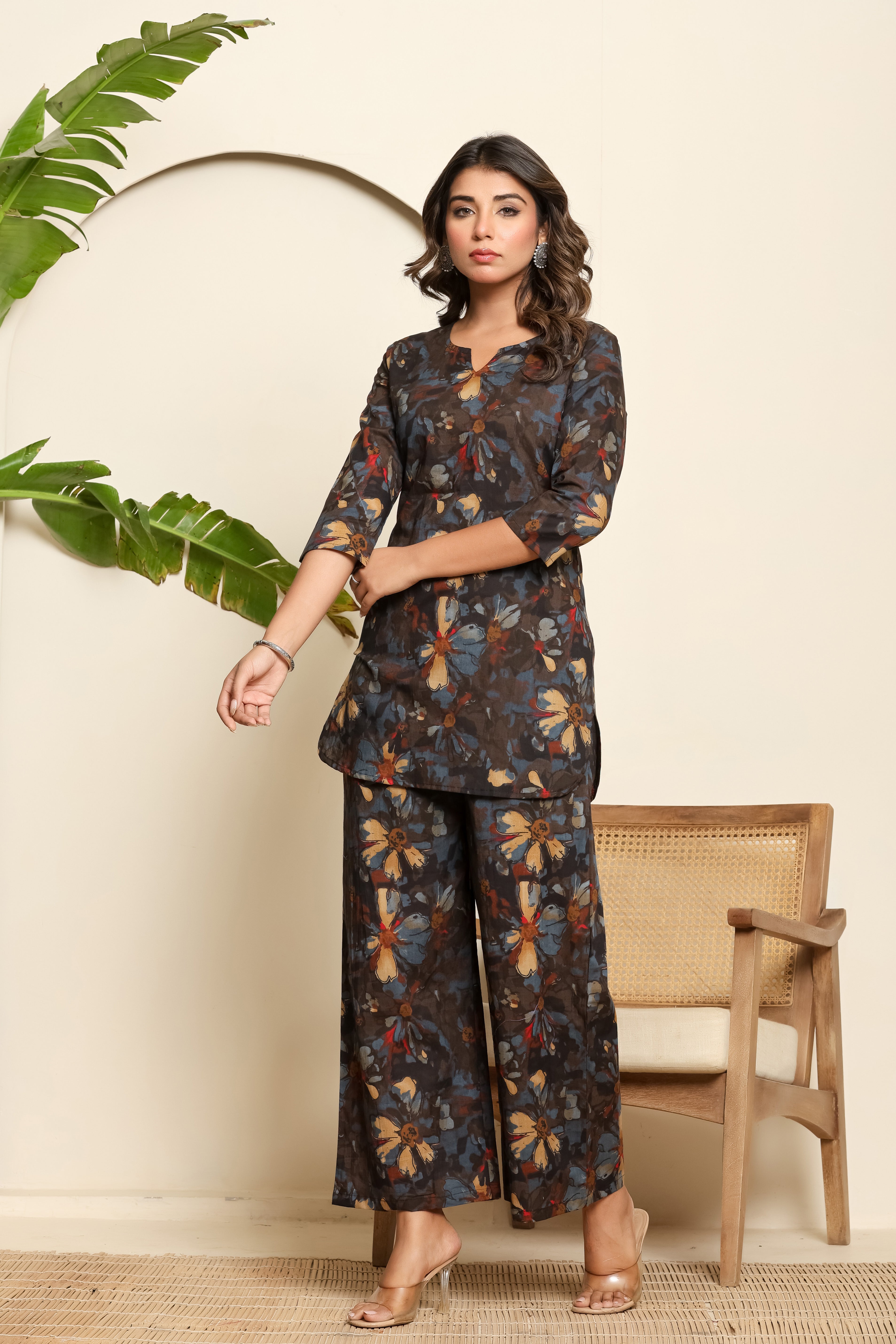 Midnight Charm Basic Coord Set