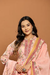 Blush Garden Floral Kurta Set